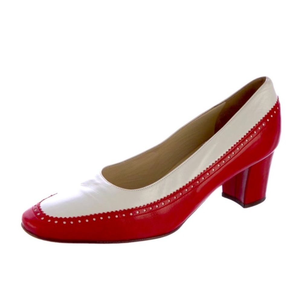 Bally
Leather Lasercut Accents Pumps - Picture 2 of 5